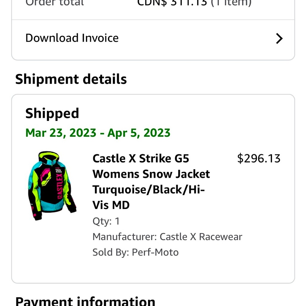 Castle X Strike G5 Women's Snow Jacket